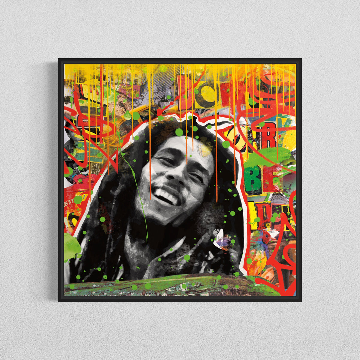 Bob Marley Graffiti Dream