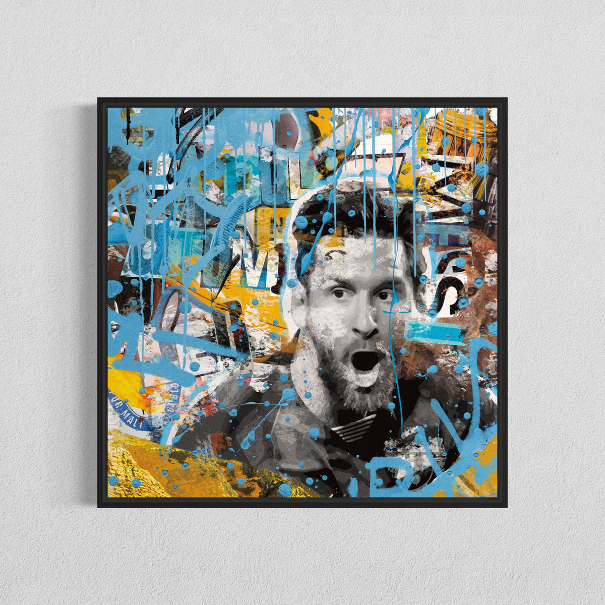 Messi Graffiti Dream